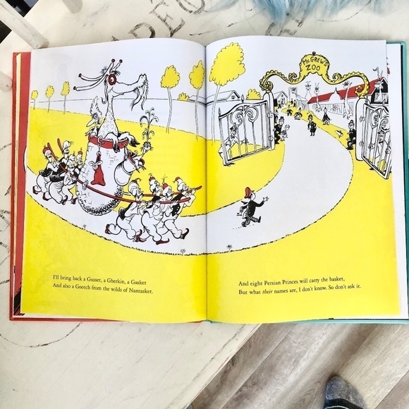 Dr Seuss, If I Ran The Zoo, Hardcover, Book, DISCONTINUED, Very Nice Condition - Picture 6 of 14